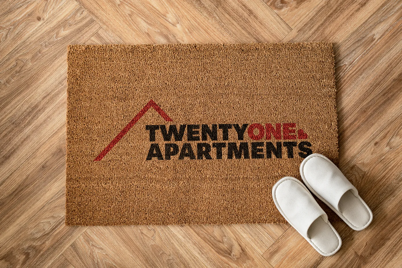 21 Apartments: Logodesign, Markenauftritt