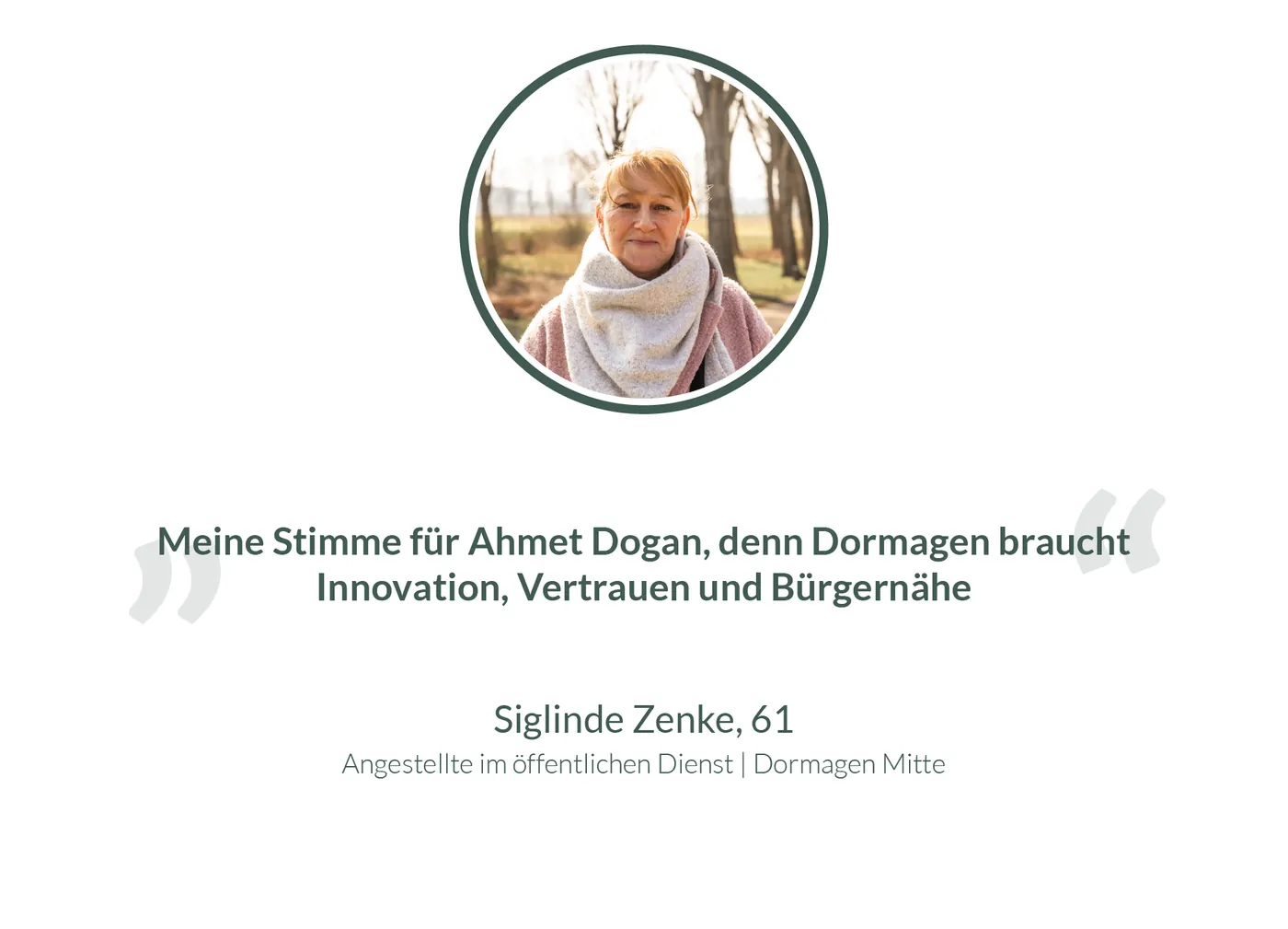 Ahmet Dogan: Projektbild 1