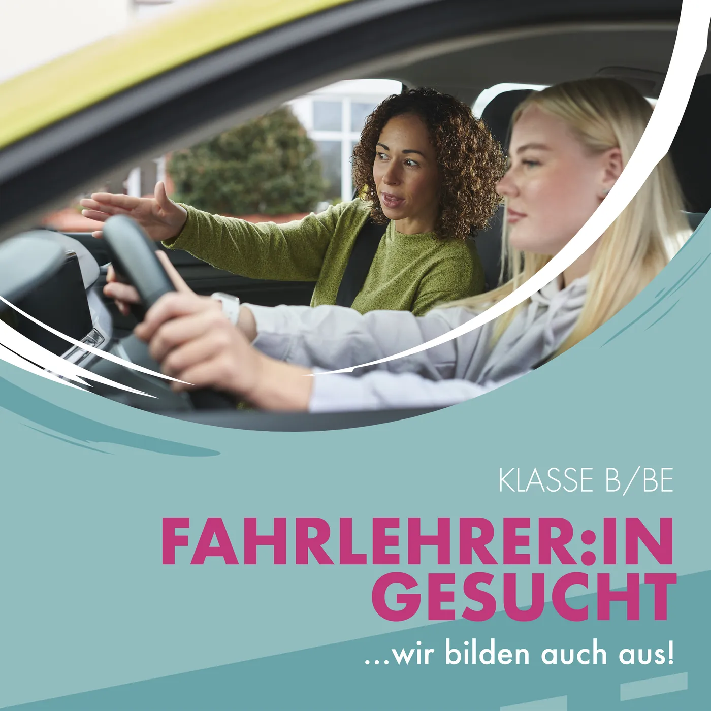 Fahrschule Hoffmann: Print, Außenwerbung, Social Media