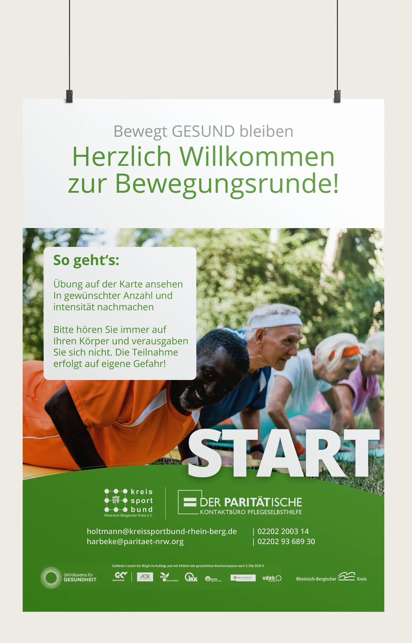 KSB Rheinisch-Bergischer Kreis: Plakatserie, Printdesign