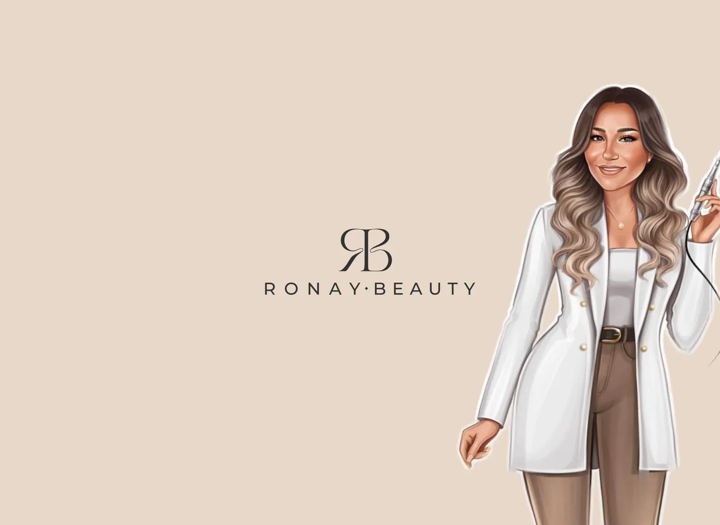 Ronay Beauty: Logodesign, Markenauftritt